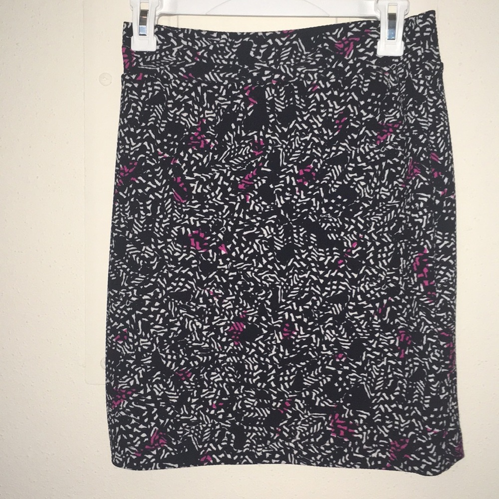 Navy Pencil Skirt